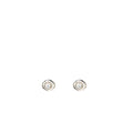 CARTIER 1895 STUD EARRINGS WHITE GOLD, 0.2 CT DIAMONDS
