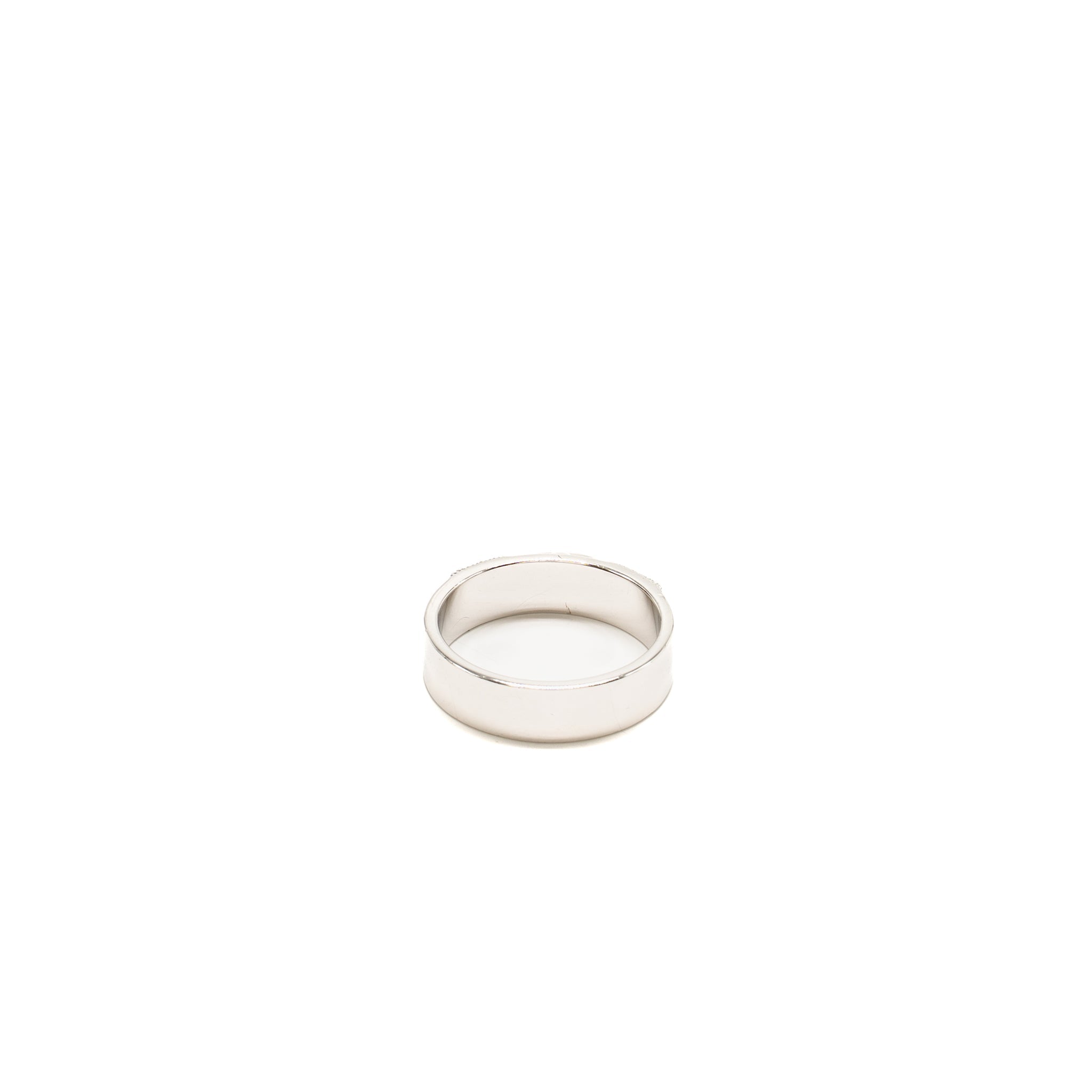 HERMES COLLIER DE CHIEN RING WHITE GOLD WITH DIAMONDS