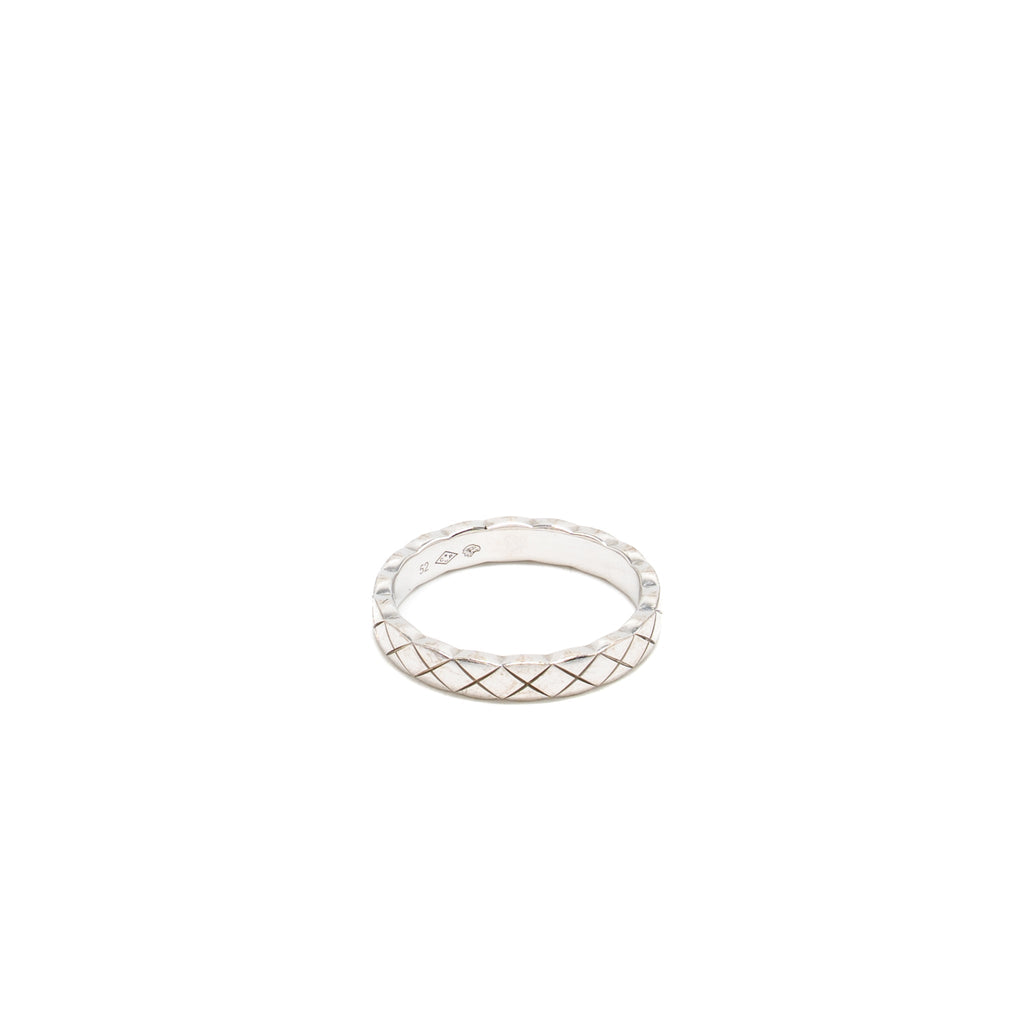CHANEL COCO CRUSH RING MINI VERSION 18K WHITE GOLD