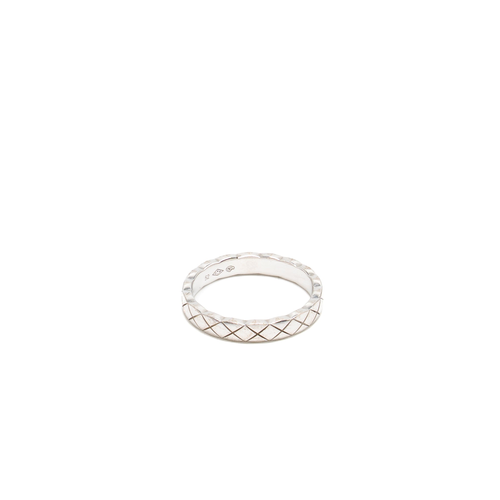 CHANEL COCO CRUSH RING MINI VERSION 18K WHITE GOLD