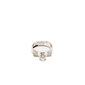 HERMES COLLIER DE CHIEN RING WHITE GOLD WITH DIAMONDS