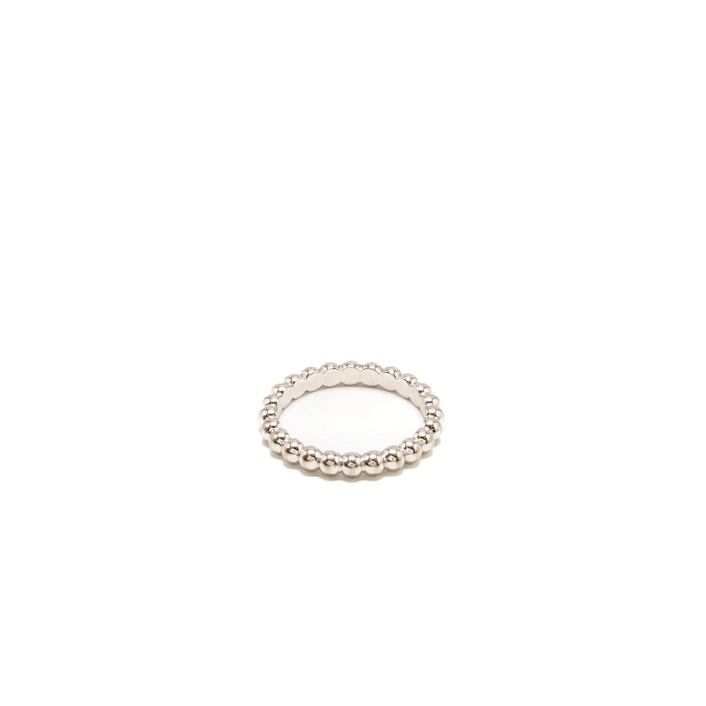 VAN CLEEF AND ARPELS PERLEE PEARLS OF GOLD RING WHITE GOLD