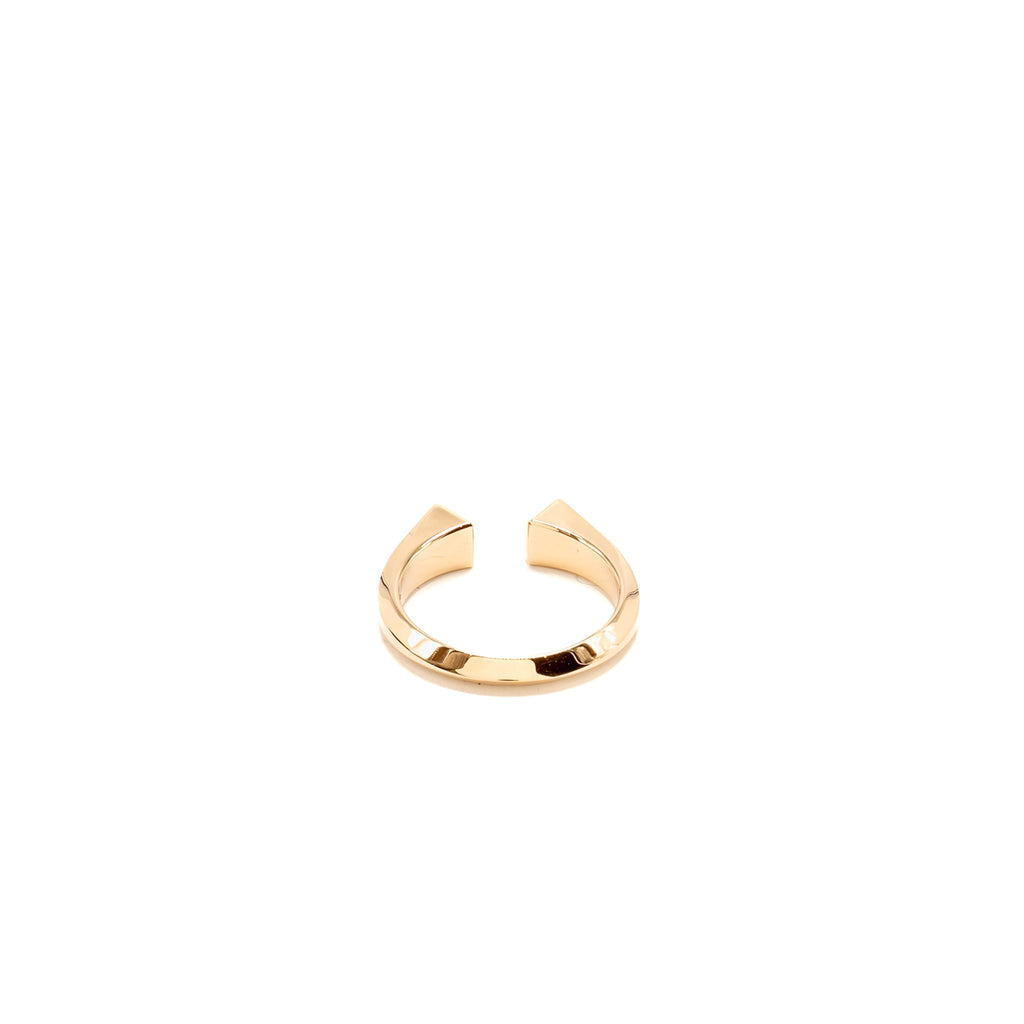 HERMES CLOU DE FORGE RING ROSE GOLD