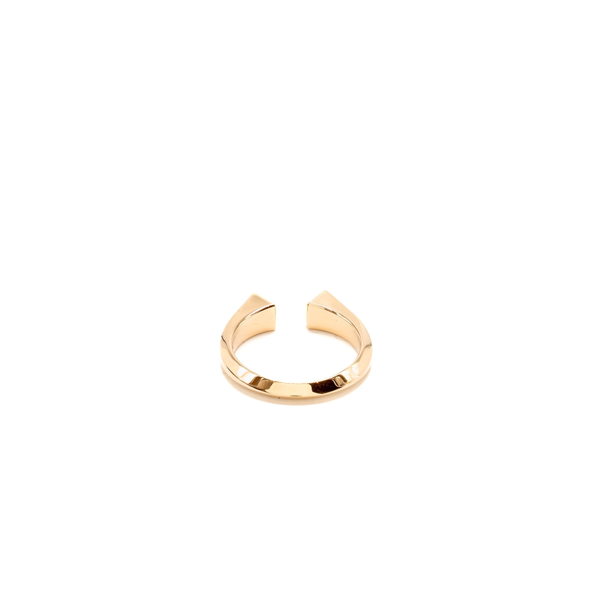 HERMES CLOU DE FORGE RING ROSE GOLD