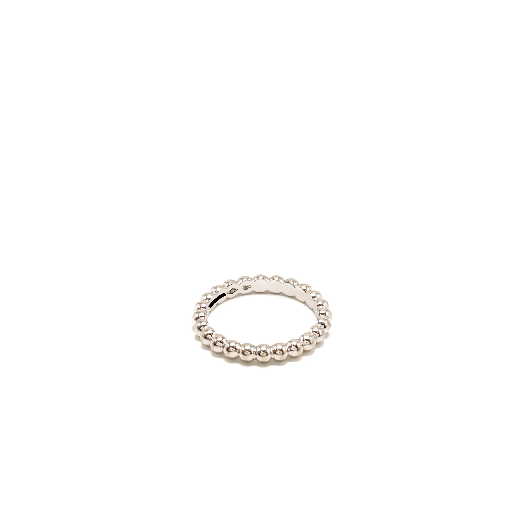 VAN CLEEF AND ARPELS PERLEE PEARLS OF GOLD RING WHITE GOLD