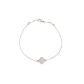 VAN CLEEF & ARPELS SWEET ALHAMBRA BRACELET WHITE GOLD DIAMONDS