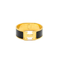 HERMES CLIC CLAC H BRACELET BLACK GHW