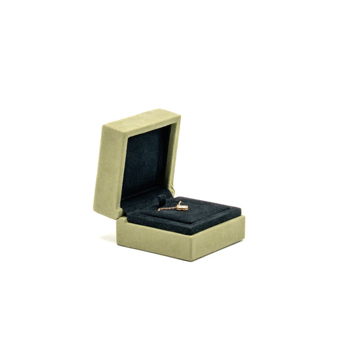 VAN CLEEF & ARPELS SWEET ALHAMBRA PENDANT WHITE MOTHER OF PEARL YELLOW GOLD