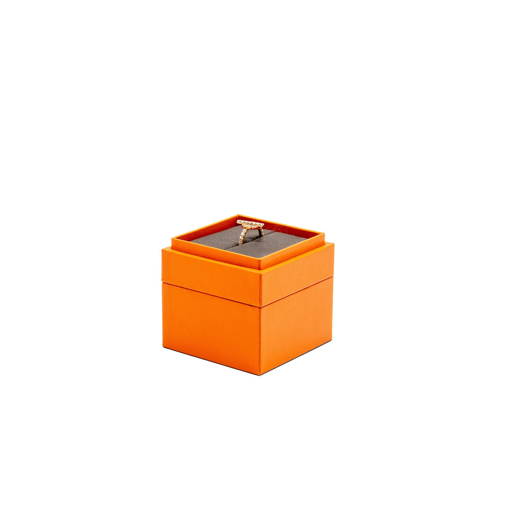 HERMES FINESSE RING ROSE GOLD / DIAMONDS