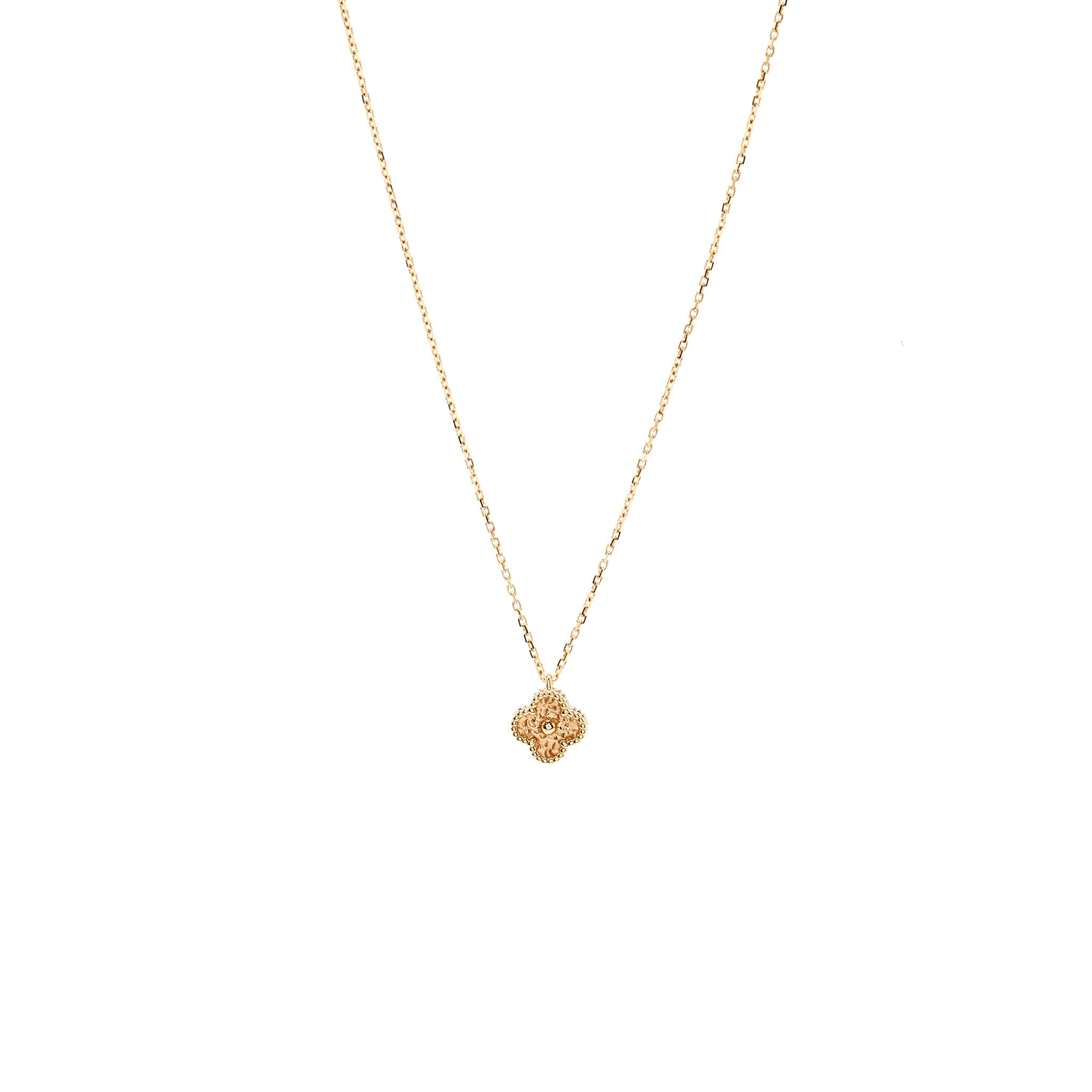 VAN CLEEF & ARPELS SWEET ALHAMBRA PENDANT ROSE GOLD