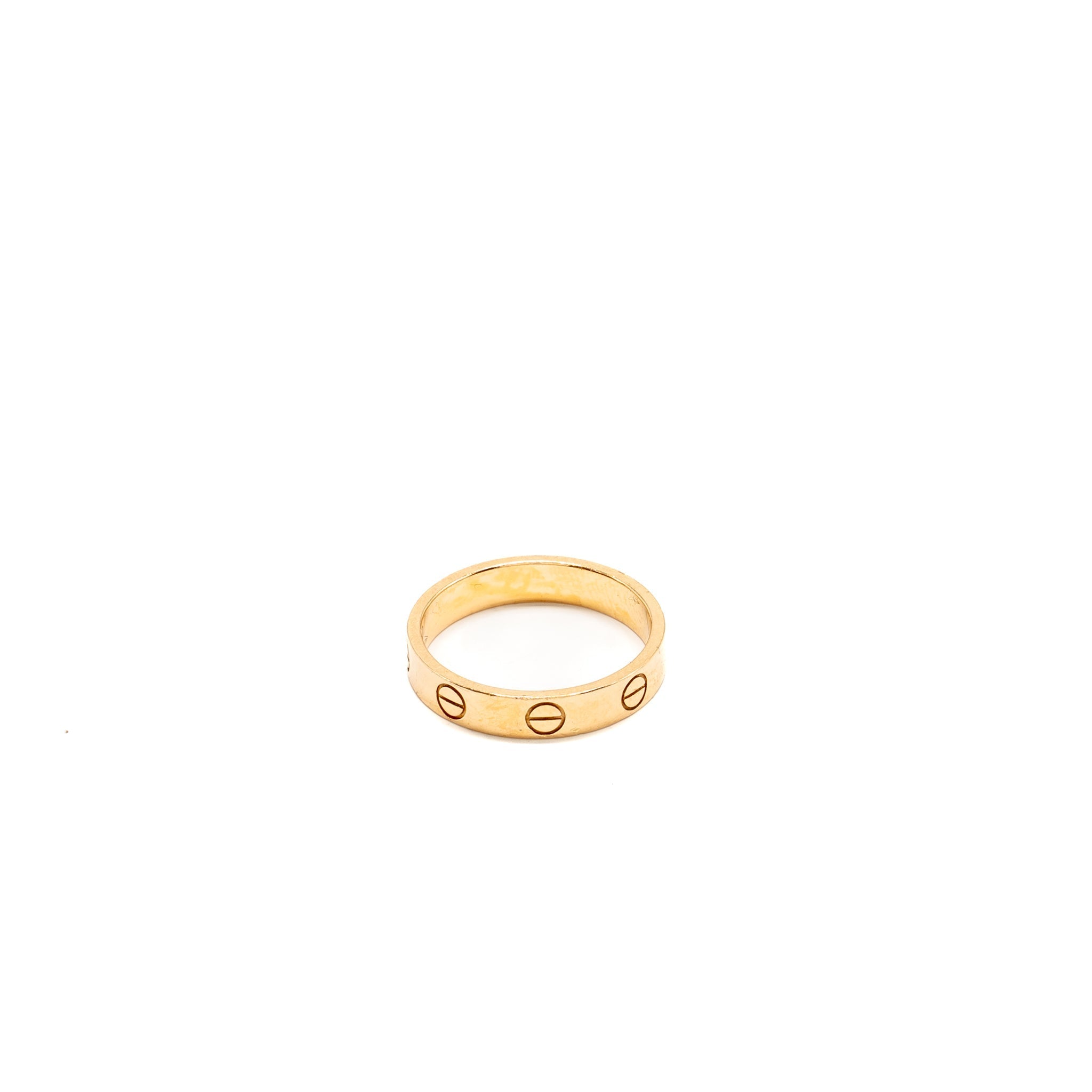 CARTIER LOVE RING ROSE GOLD