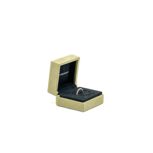 VAN CLEEF AND ARPELS PERLEE PEARLS OF GOLD RING WHITE GOLD