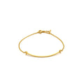 TIFFANY T SMILE BRACELET YELLOW GOLD