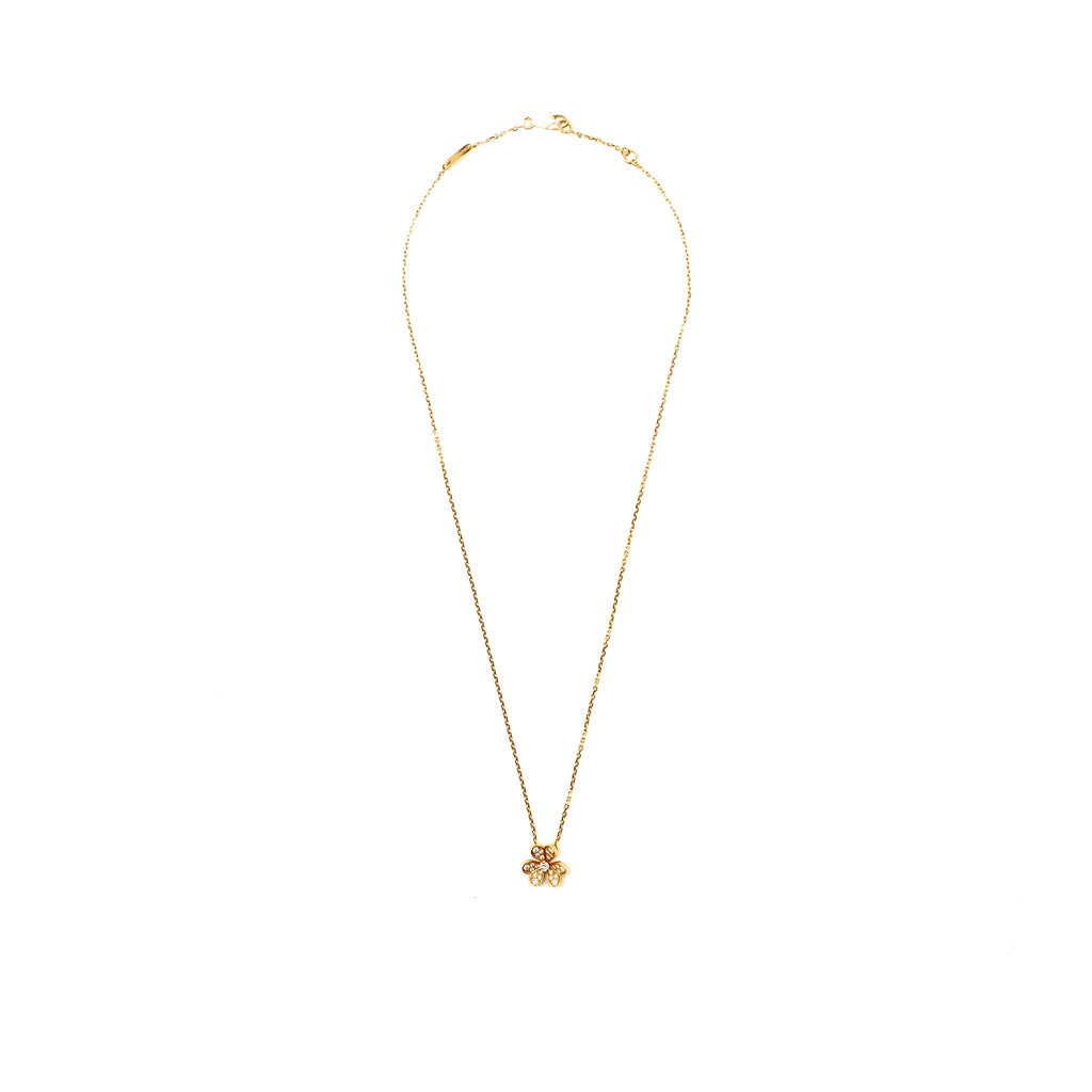 VAN CLEEF & ARPELS FRIVOLE PENDANT ROSE GOLD, DIAMONDS