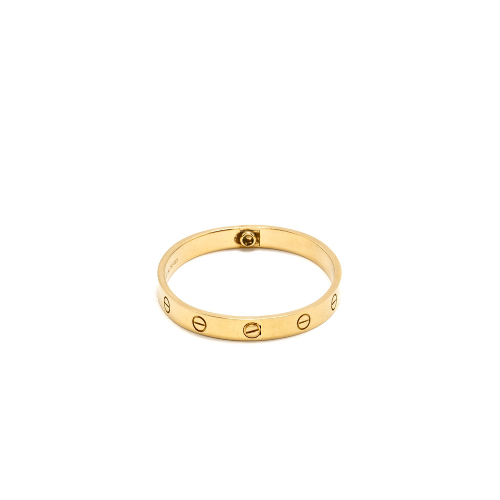 CARTIER LOVE BRACELET CLASSIC MODEL YELLOW GOLD