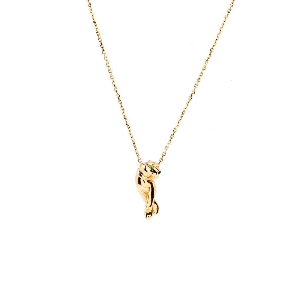 CARTIER PANTHERE NECKLACE ROSE GOLD SMALL MODEL