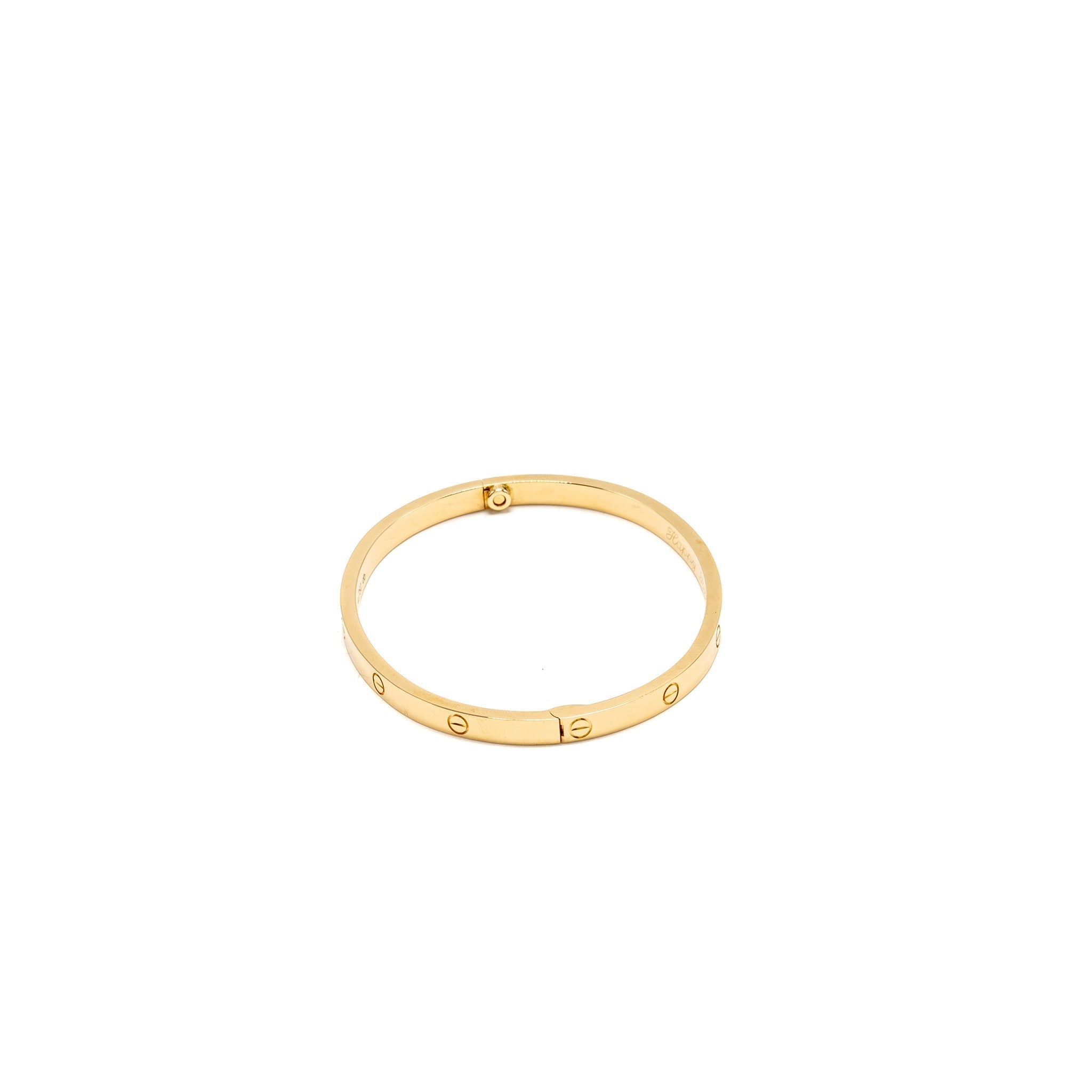 CARTIER LOVE BRACELET YELLOW GOLD