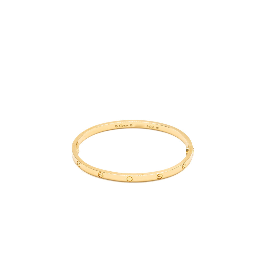 CARTIER LOVE BRACELET YELLOW GOLD