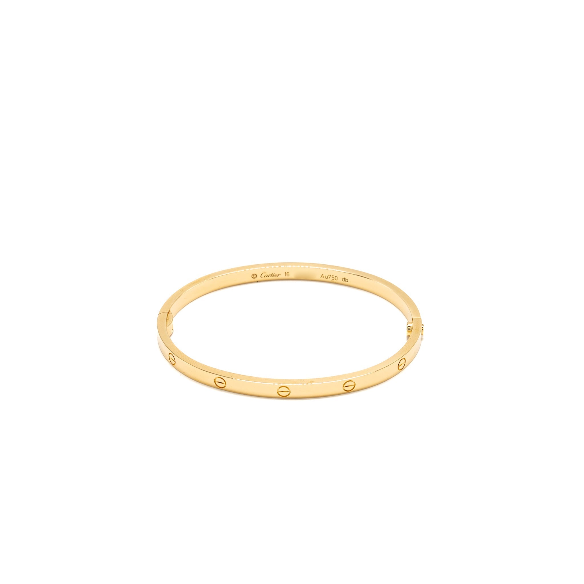 CARTIER LOVE BRACELET YELLOW GOLD