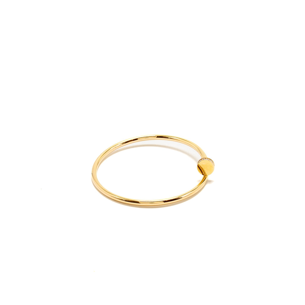 CARTIER JUSTE UN CLOU BRACELET YELLOW GOLD WITH DIAMONDS
