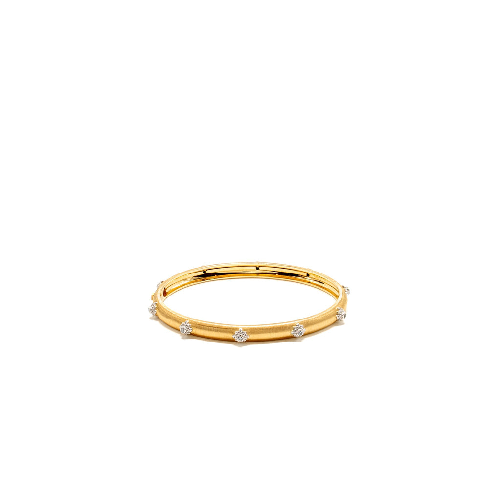 BUCCELLATI MACRI BRACELET YELLOW GOLD, WHITE GOLD, DIAMONDS