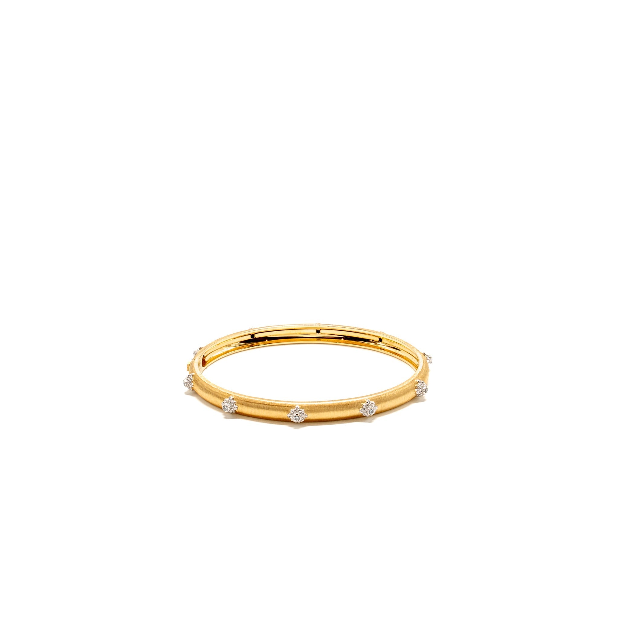 BUCCELLATI MACRI BRACELET YELLOW GOLD, WHITE GOLD, DIAMONDS
