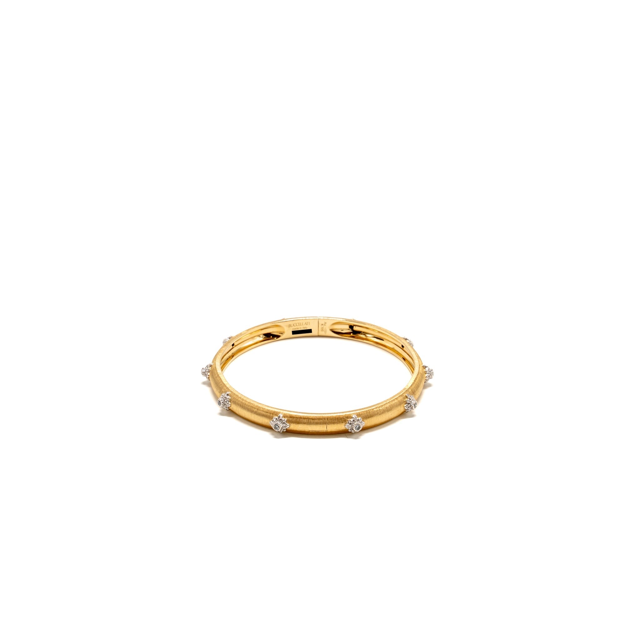 BUCCELLATI MACRI BRACELET YELLOW GOLD, WHITE GOLD, DIAMONDS