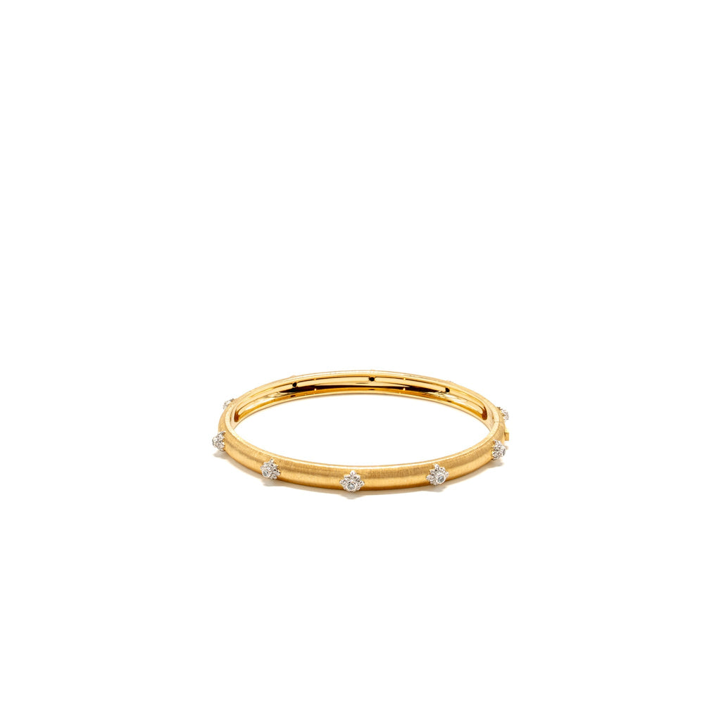 BUCCELLATI MACRI BRACELET YELLOW GOLD, WHITE GOLD, DIAMONDS