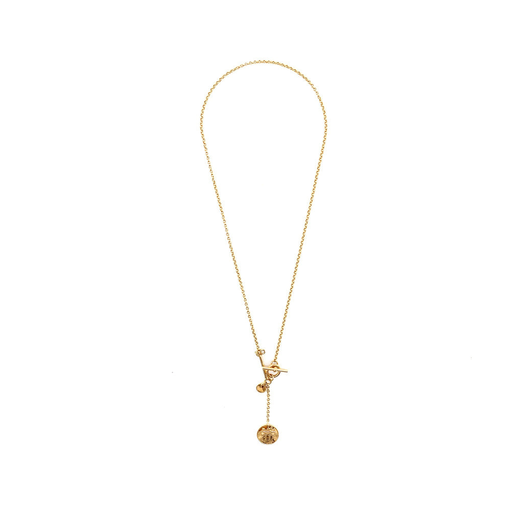 HERMES EX-LIBRIS PENDANT ROSE GOLD, DIAMOND