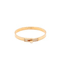 HERMES KELLY BRACELET ROSE GOLD, DIAMONDS
