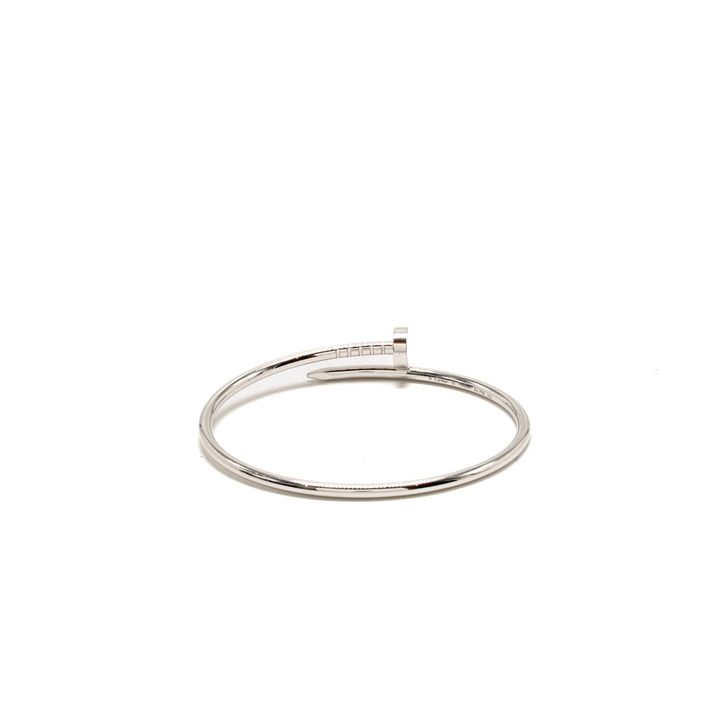CARTIER JUSTE UN CLOU BRACELET WHITE GOLD