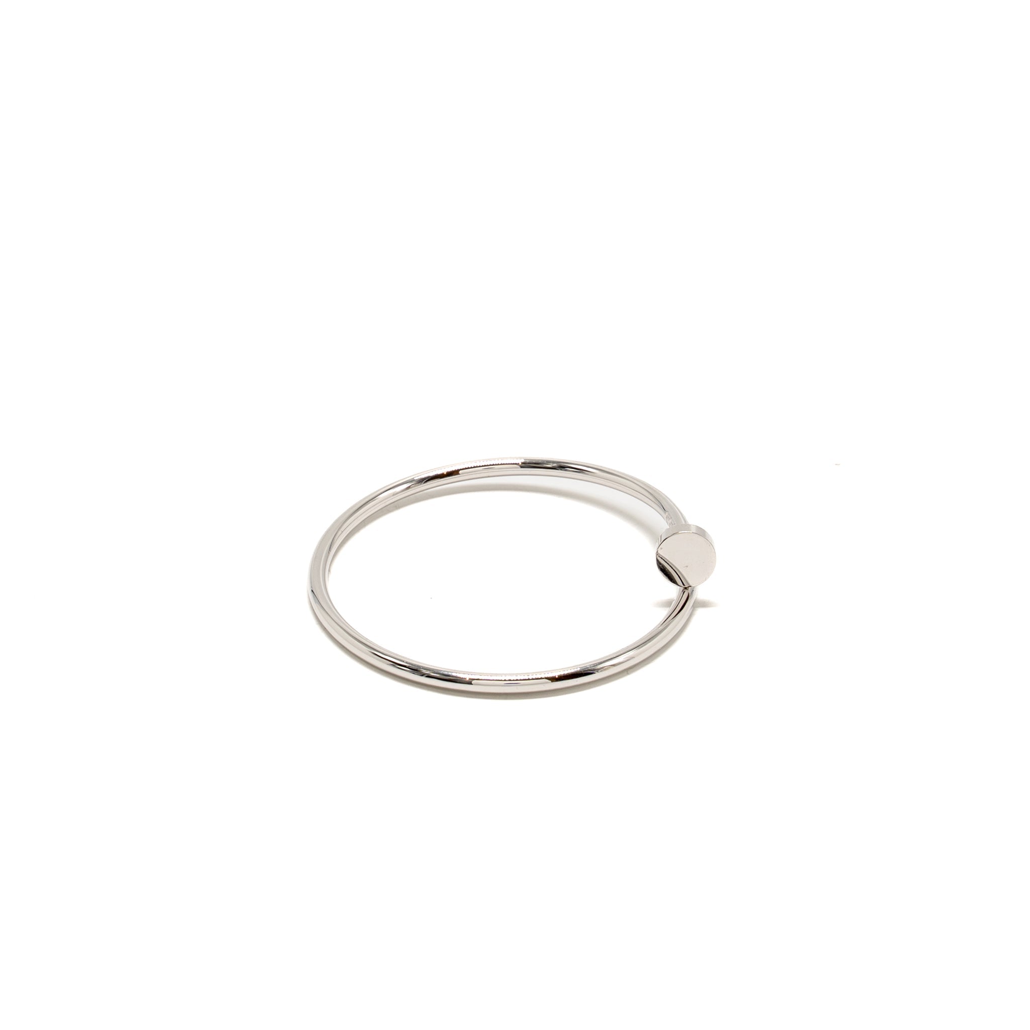 CARTIER JUSTE UN CLOU BRACELET WHITE GOLD