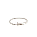 CARTIER JUSTE UN CLOU BRACELET WHITE GOLD