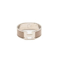 HERMES CLIC CLAC H WIDE BRACELET MARRON GLACE SHW