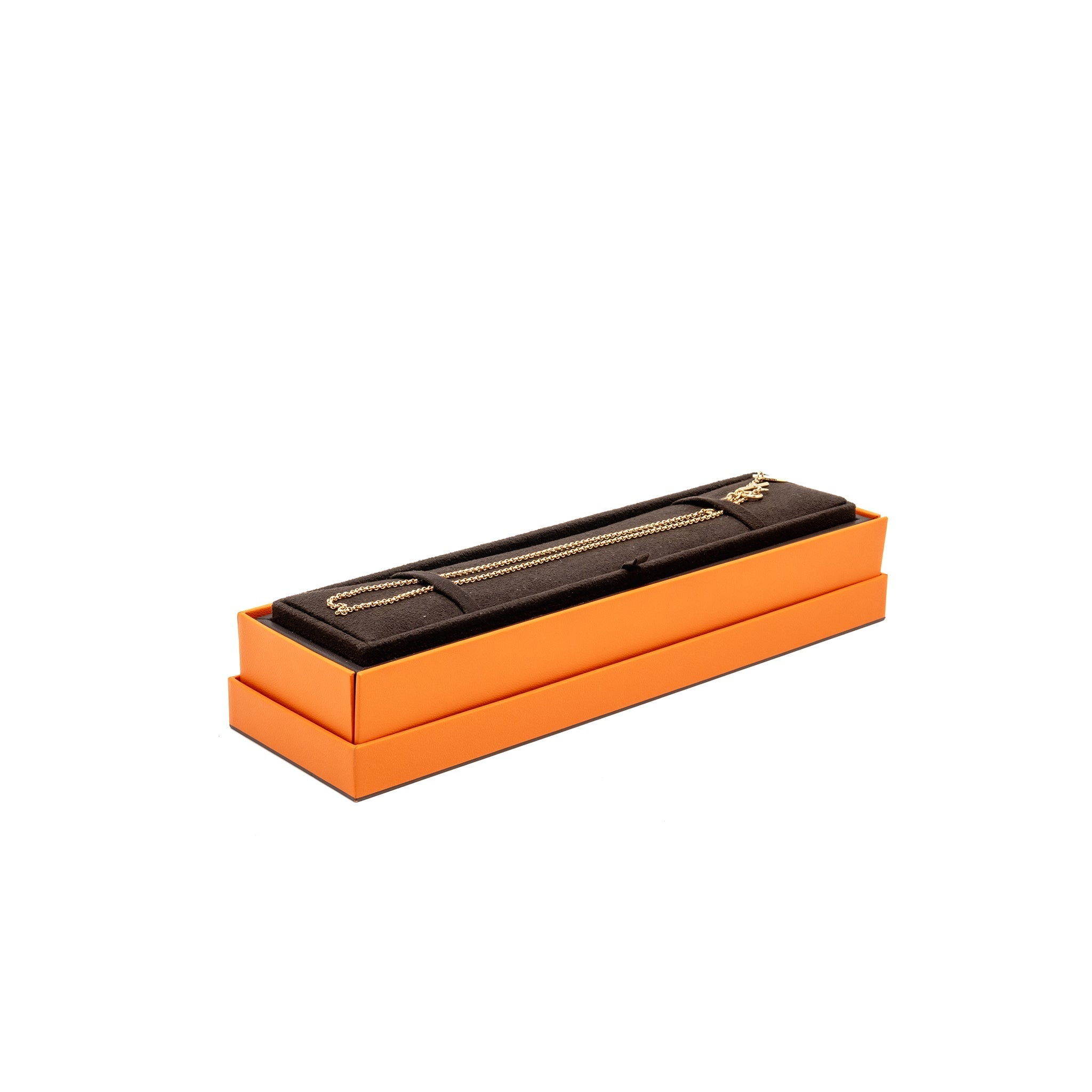 HERMES EX-LIBRIS PENDANT ROSE GOLD, DIAMOND