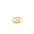 CARTIER JUSTE UN CLOU RING, CLASSIC MODEL YELLOW GOLD WITH DIAMONDS