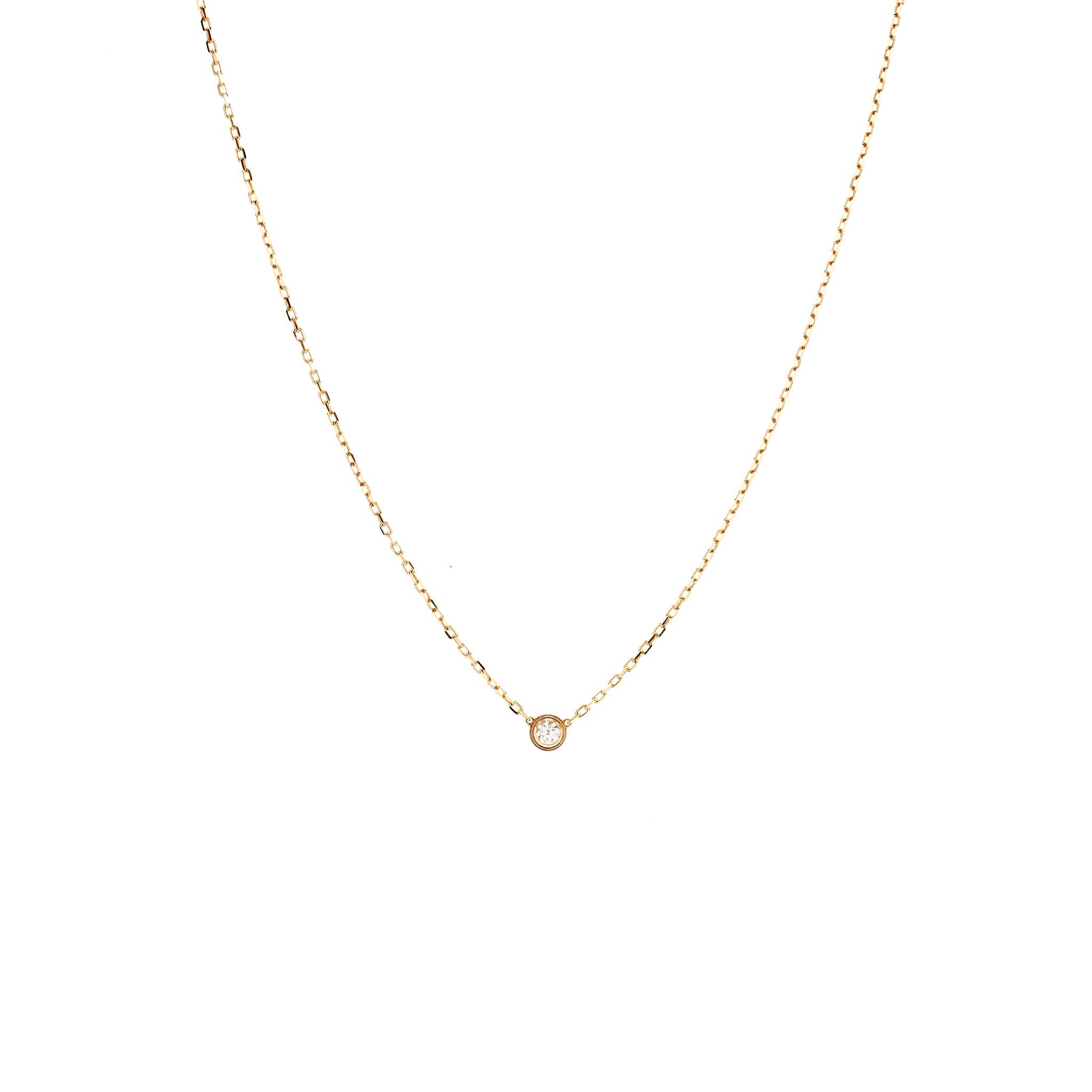 CARTIER D’AMOUR PENDANT, DIAMOND ROSE GOLD