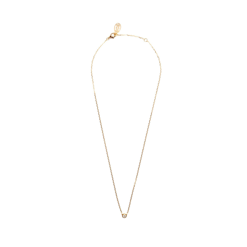 CARTIER D’AMOUR PENDANT, DIAMOND ROSE GOLD