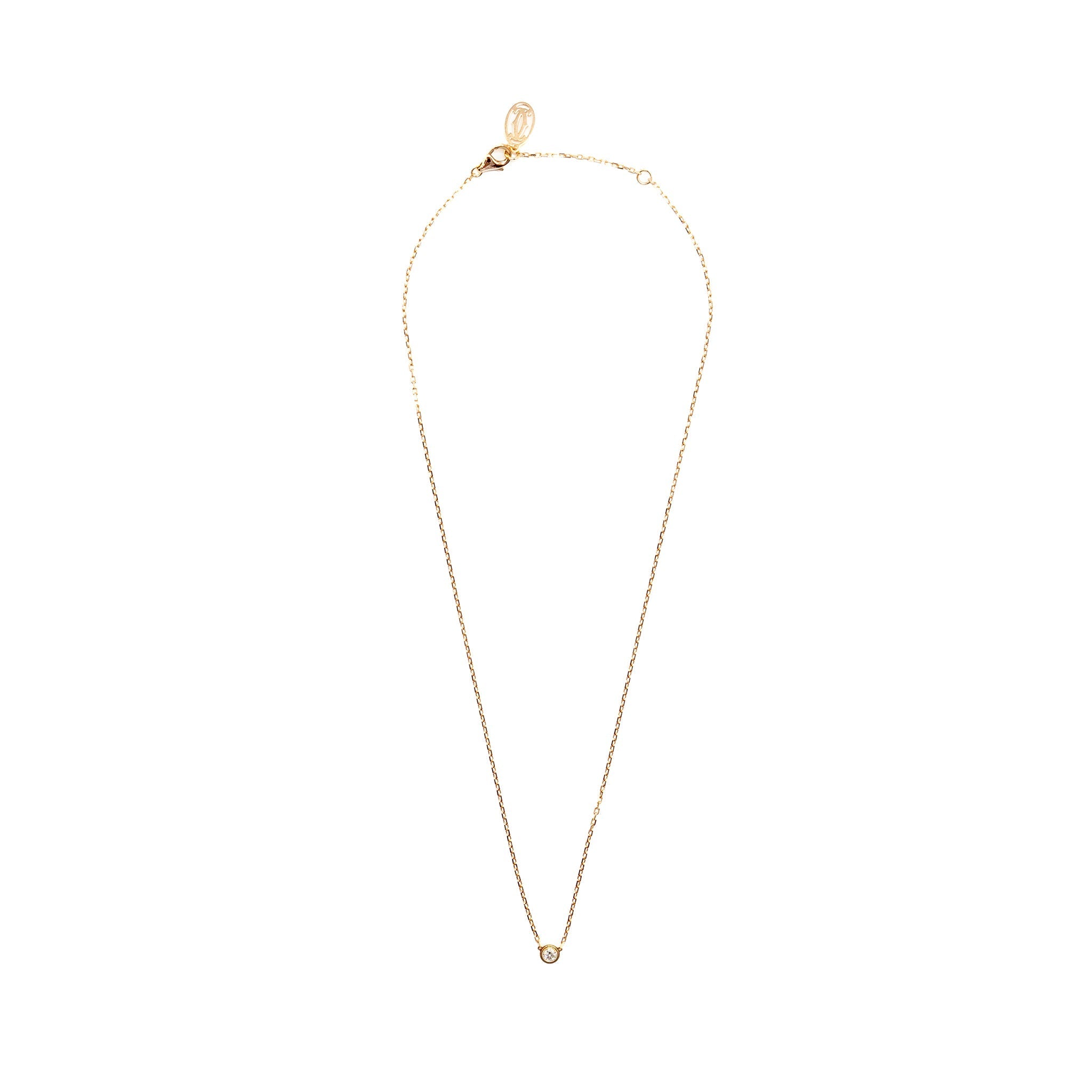 CARTIER D’AMOUR PENDANT, DIAMOND ROSE GOLD