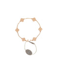 VAN CLEEF & ARPELS SWEET ALHAMBRA 6 MOTIFS BRACELET, ROSE GOLD