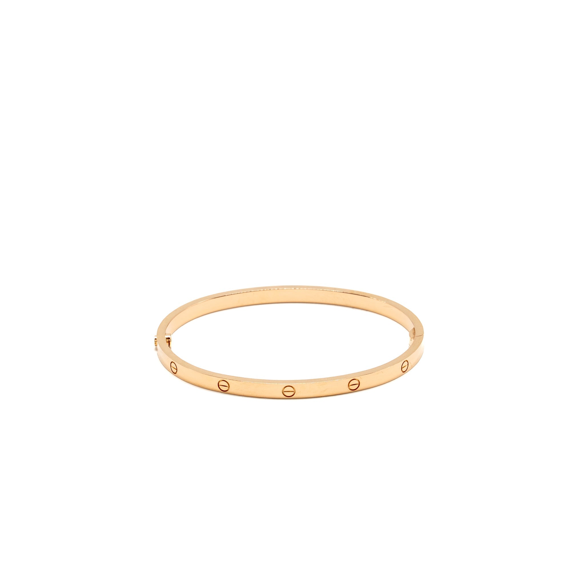 CARTIER LOVE BRACELET ROSE GOLD