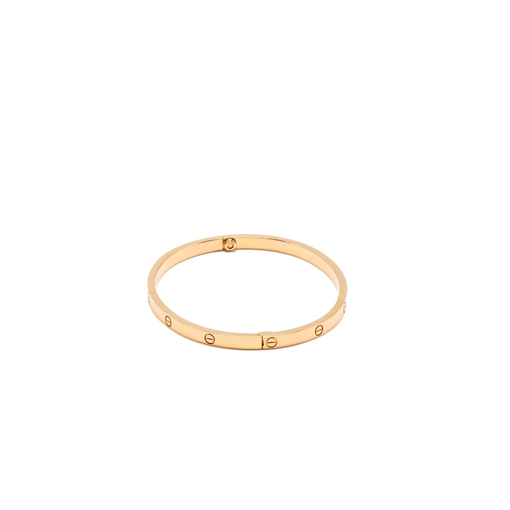 CARTIER LOVE BRACELET ROSE GOLD