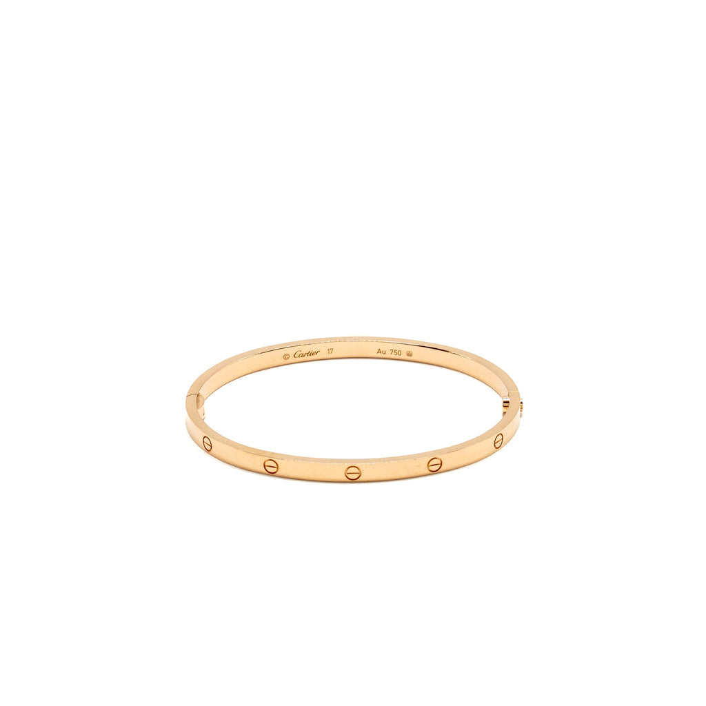 CARTIER LOVE BRACELET ROSE GOLD