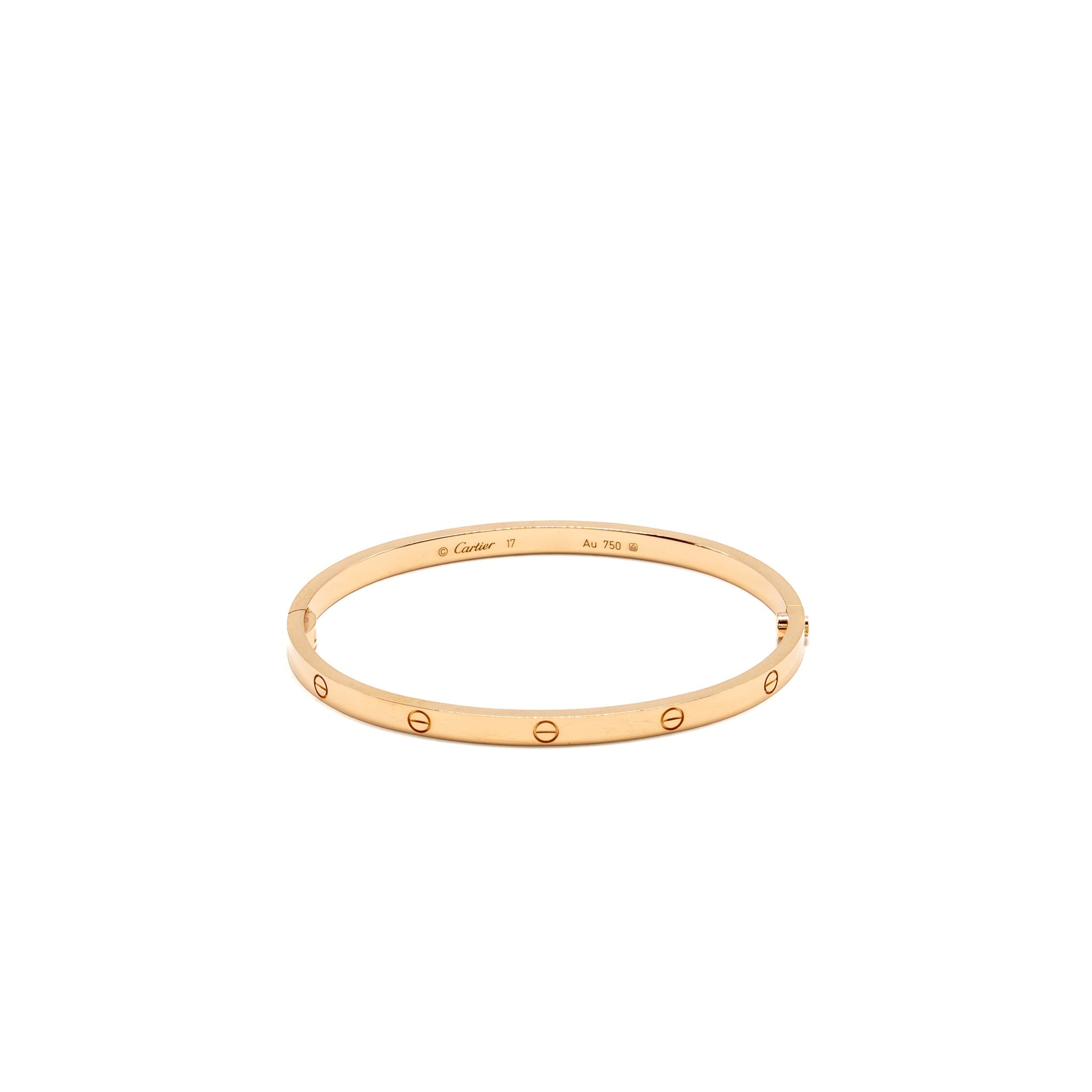 CARTIER LOVE BRACELET ROSE GOLD