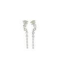 CHANEL CC LOGO CRYSTAL DROP EARRINGS SHW