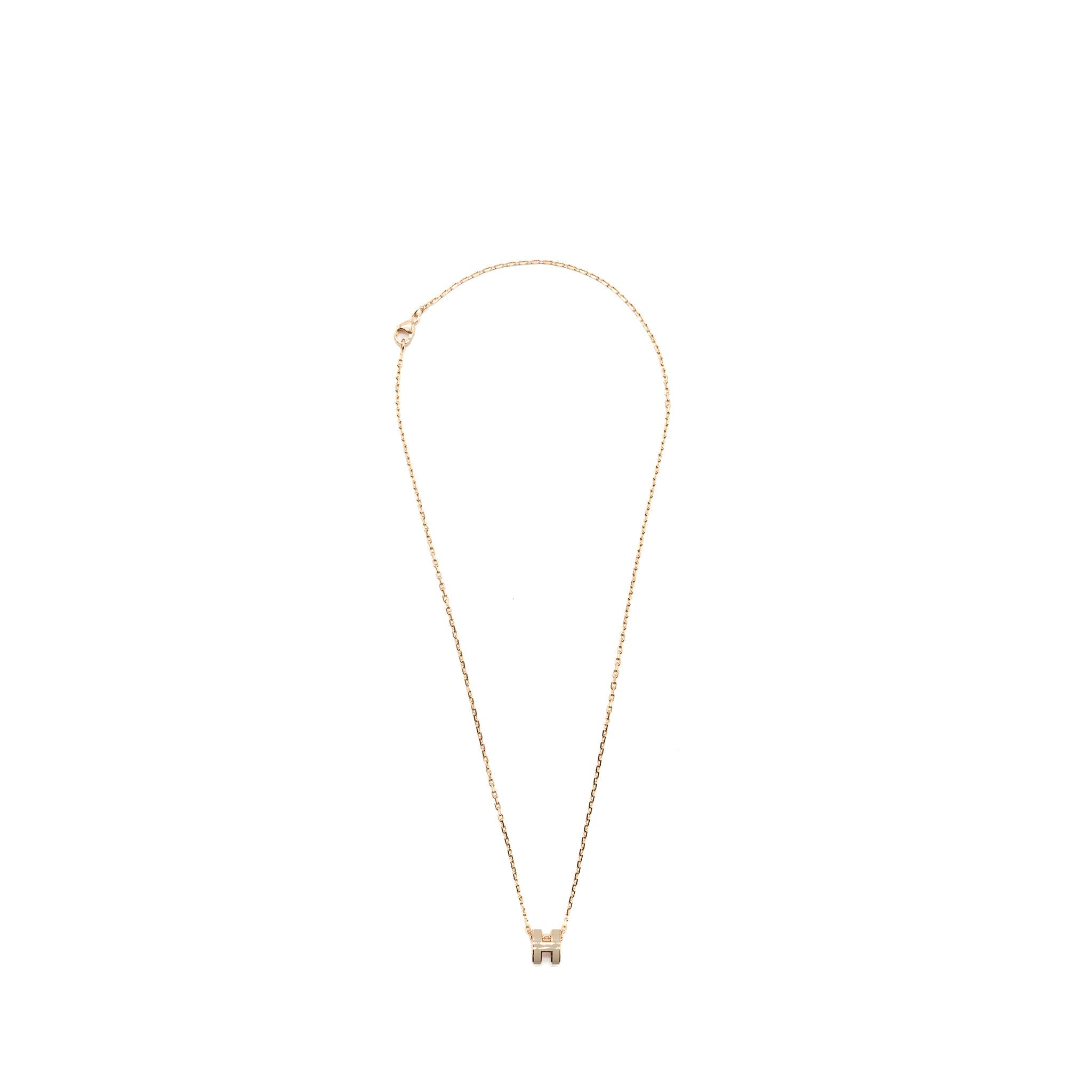 HERMES MINI POP H PENDANT MARRON GLACE RGHW