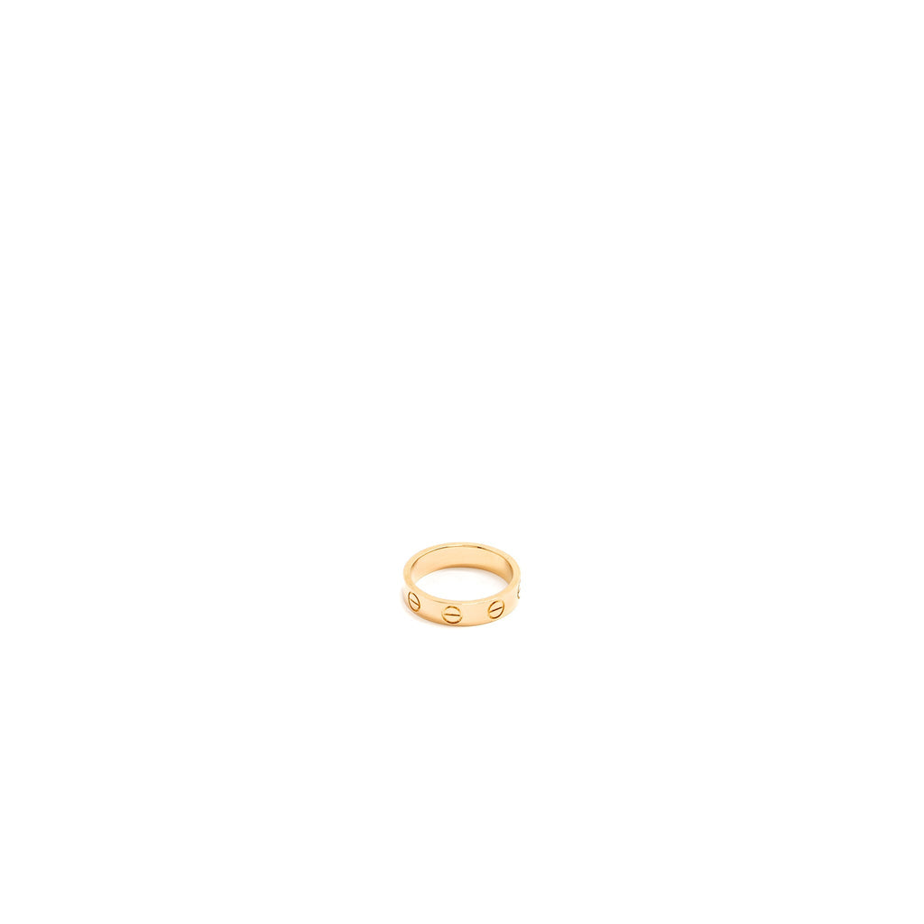 CARTIER LOVE WEDDING BAND ROSE GOLD