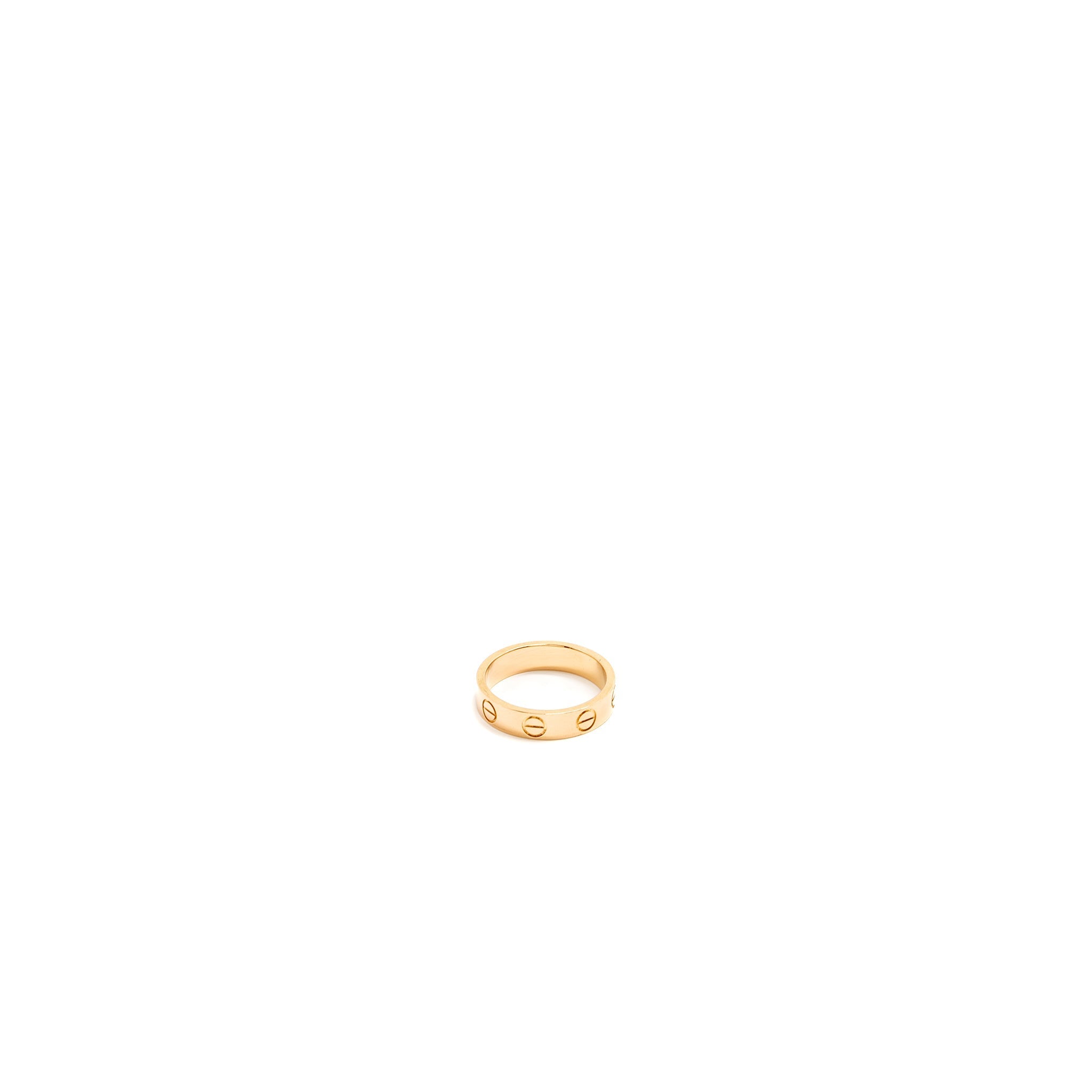 CARTIER LOVE WEDDING BAND ROSE GOLD