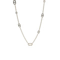 HERMES 80CM FARANDOLE LONG NECKLACE 925 STERLING SILVER
