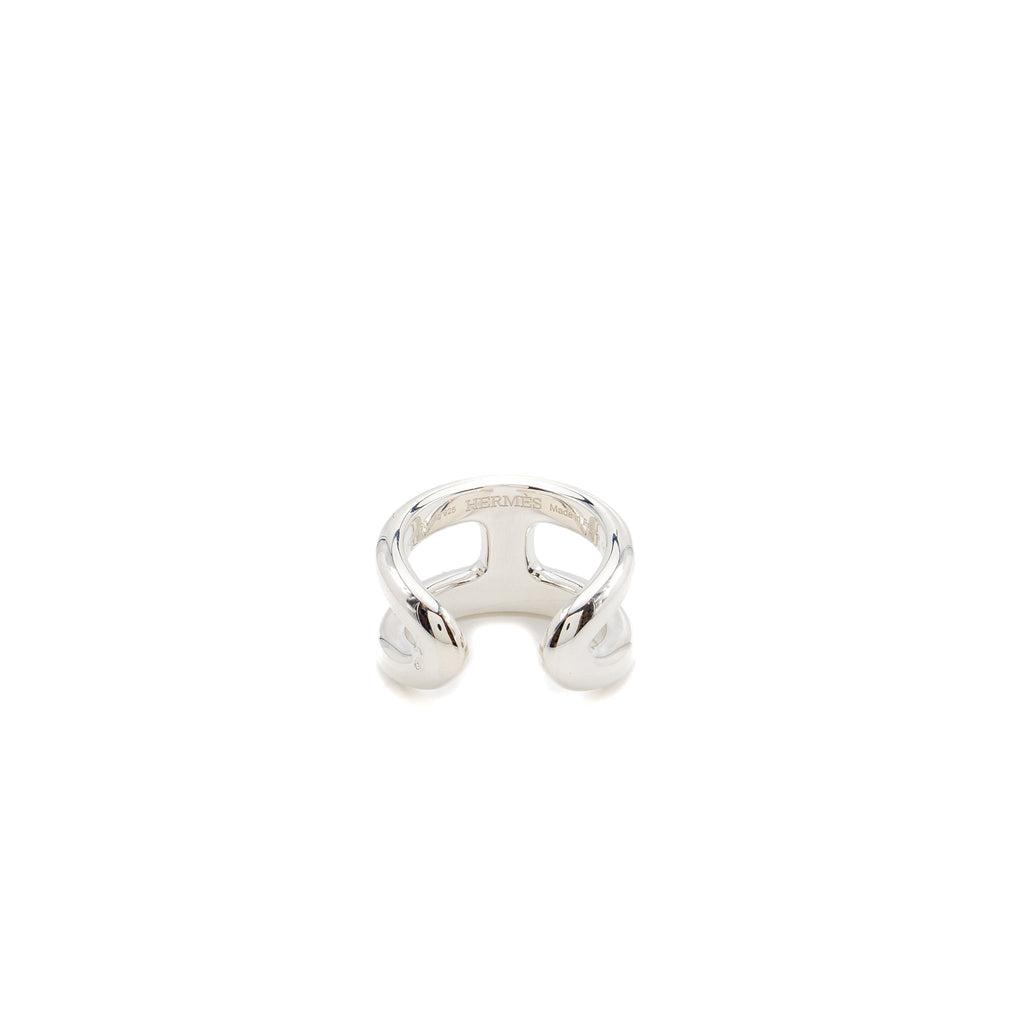 HERMES OSMOSE RING SILVER